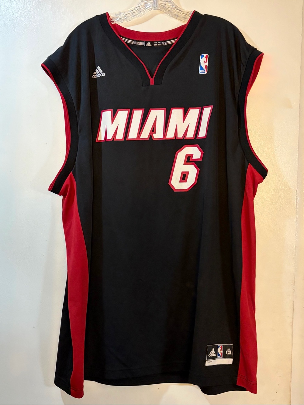 Miami Heat LeBron James Jersey Adidas Men’s Sz XXL
